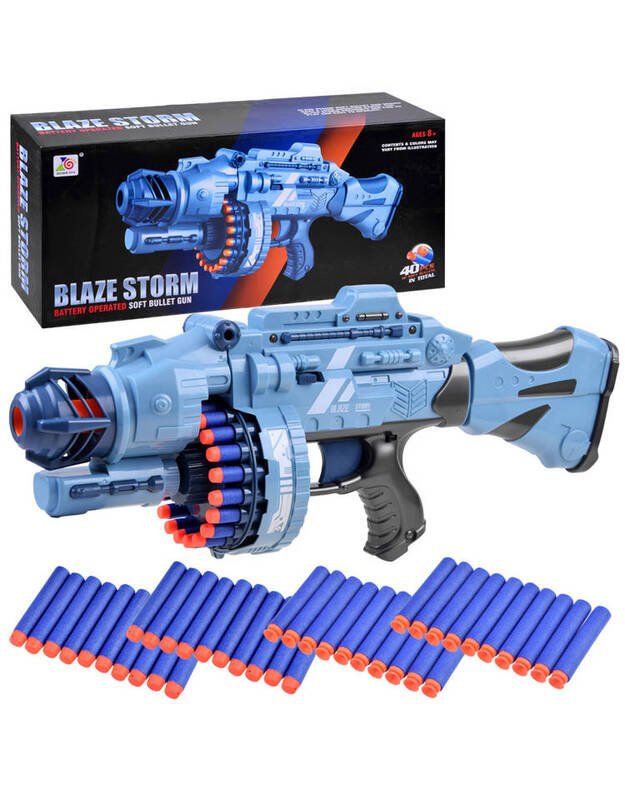 Pistol launcher BLASTER cartridges 40 pieces ZA3796