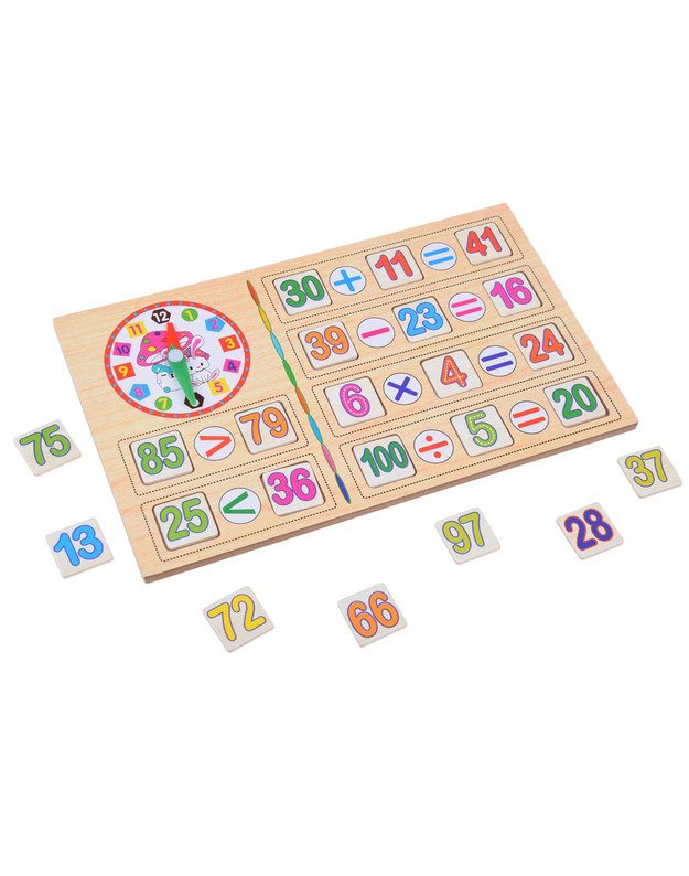 The educational board learning math ZA2514