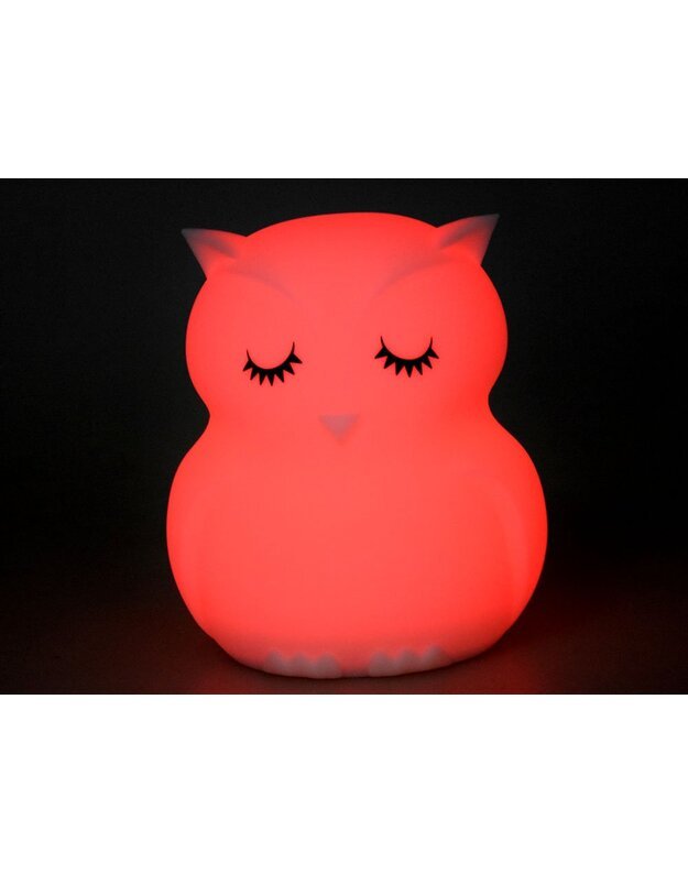 Owl Silicone LED bedside lamp + ZA3295 remote control