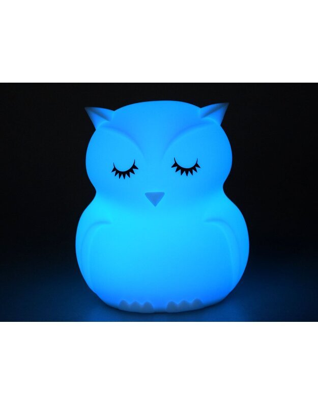 Owl Silicone LED bedside lamp + ZA3295 remote control