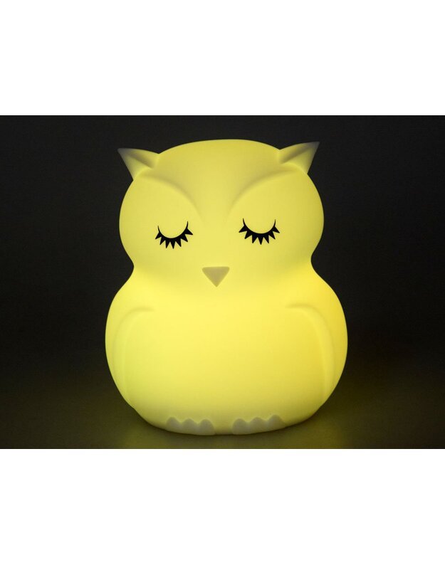 Owl Silicone LED bedside lamp + ZA3295 remote control