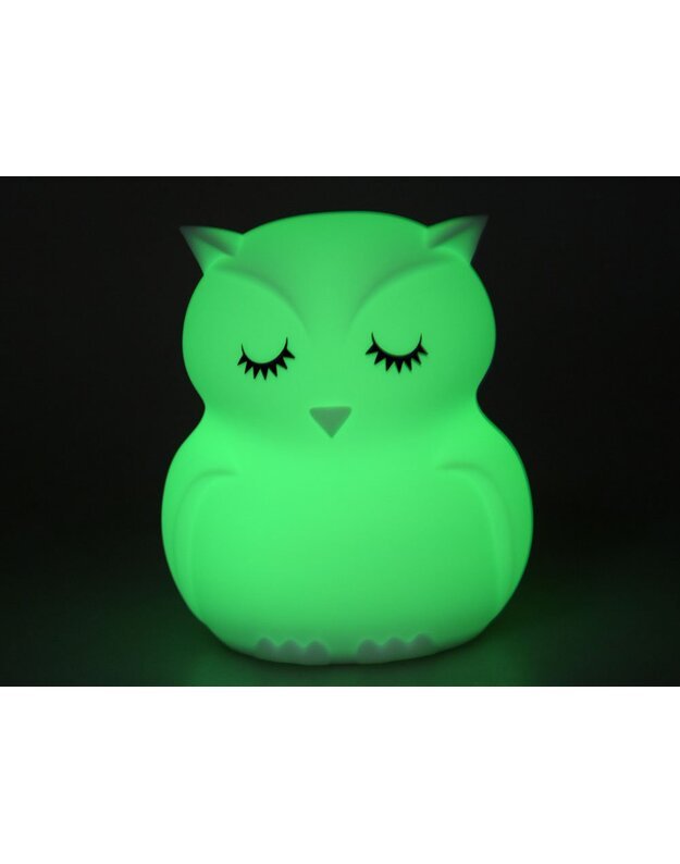 Owl Silicone LED bedside lamp + ZA3295 remote control