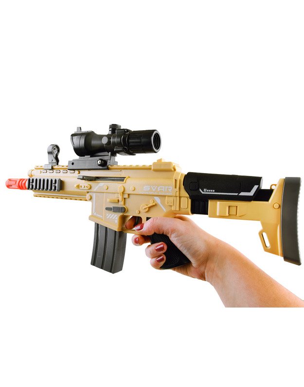 Foam cartridge rifle shoots ZA3999 lights