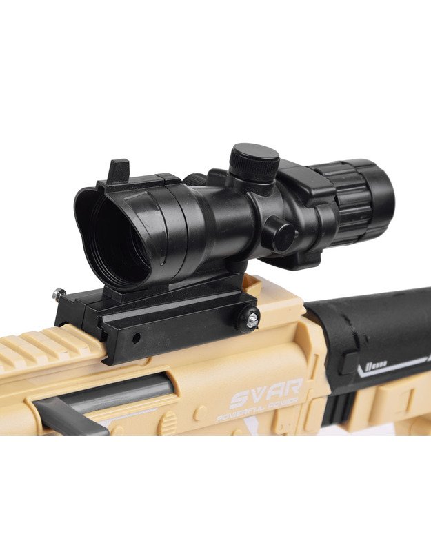 Foam cartridge rifle shoots ZA3999 lights