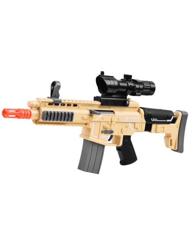 Foam cartridge rifle shoots ZA3999 lights