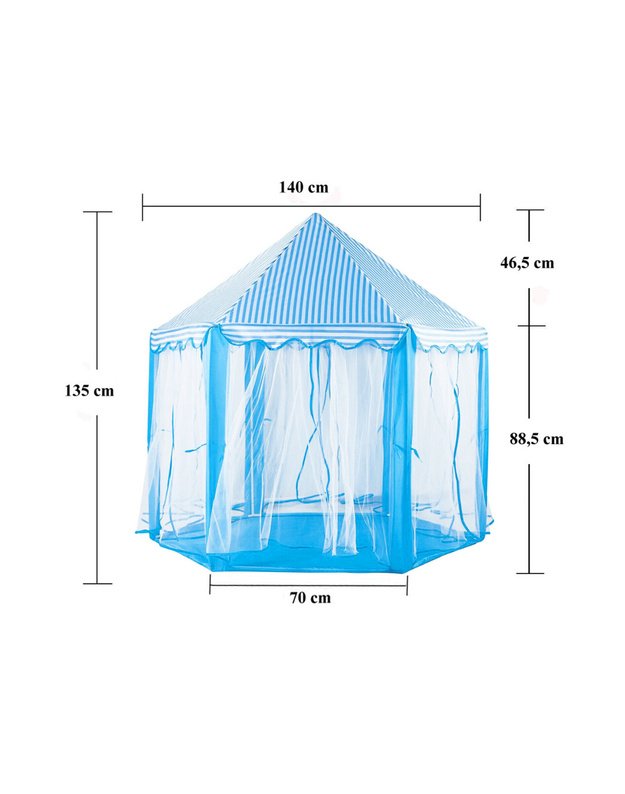 Tent cottage. Palace for the little princess ZA2794
