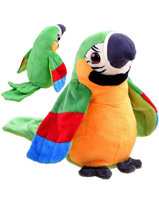 The prattler parrot repeats saying reptile words ZA3887