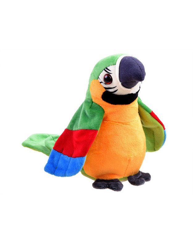 The prattler parrot repeats saying reptile words ZA3887