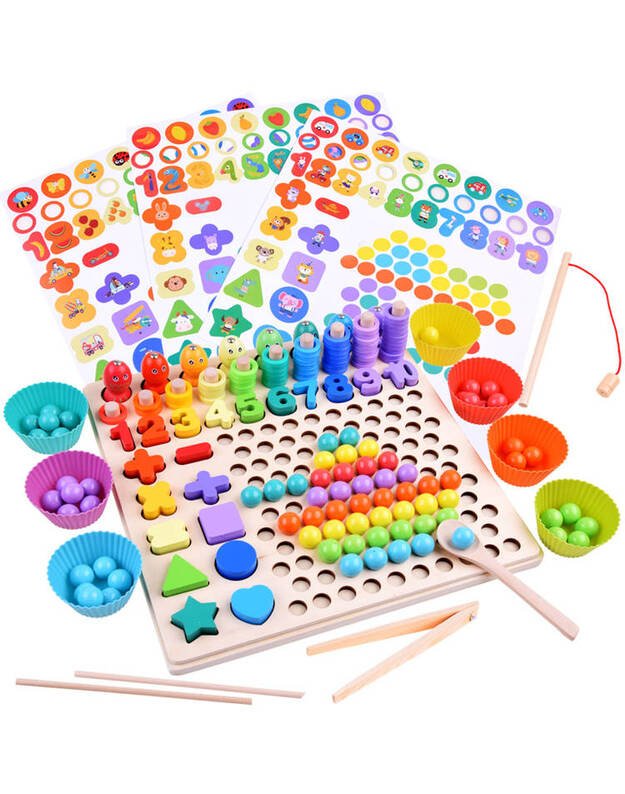 Puzzle Learning to count wooden set ZA3821