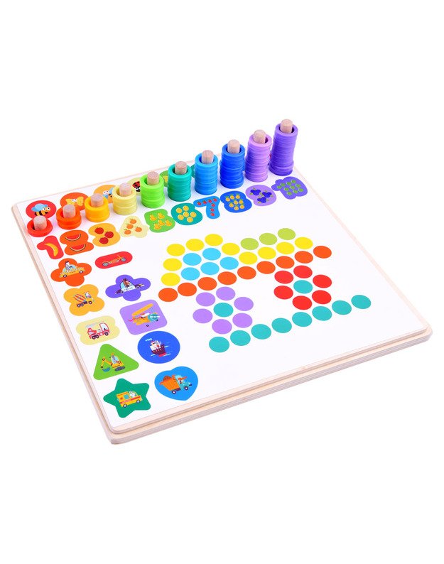 Puzzle Learning to count wooden set ZA3821