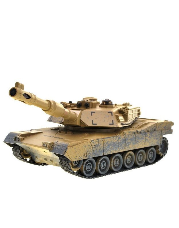 Controlled TANK M1A2 desert camouflage RC0374