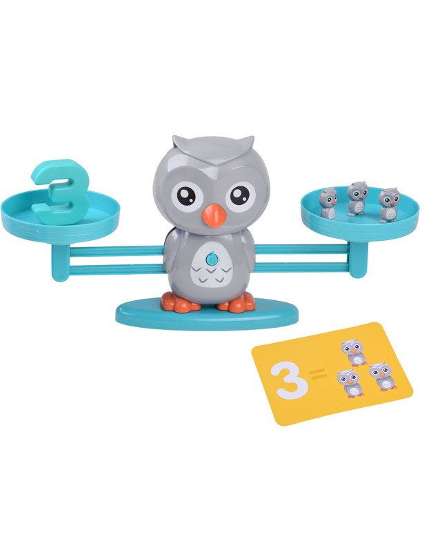 Educational Game Owl Scales Counting ZA3823
