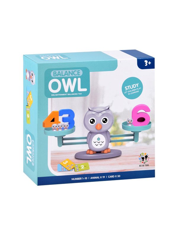 Educational Game Owl Scales Counting ZA3823