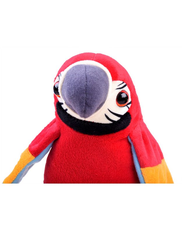 The prattler parrot repeats saying reptile words ZA3887