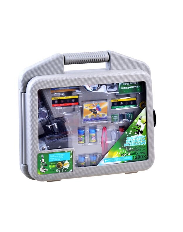 Metal Microscope set of a young scientist ES0024