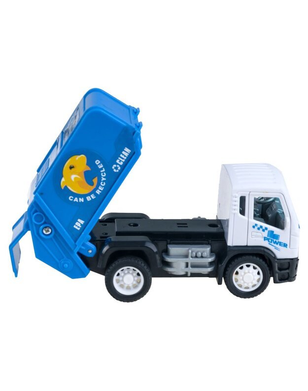 Set of autecked construction cars tipper crane ZA2103