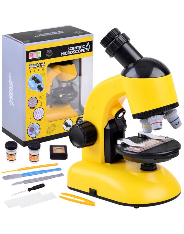 Laboratory microscope kit for scientist ZA3685