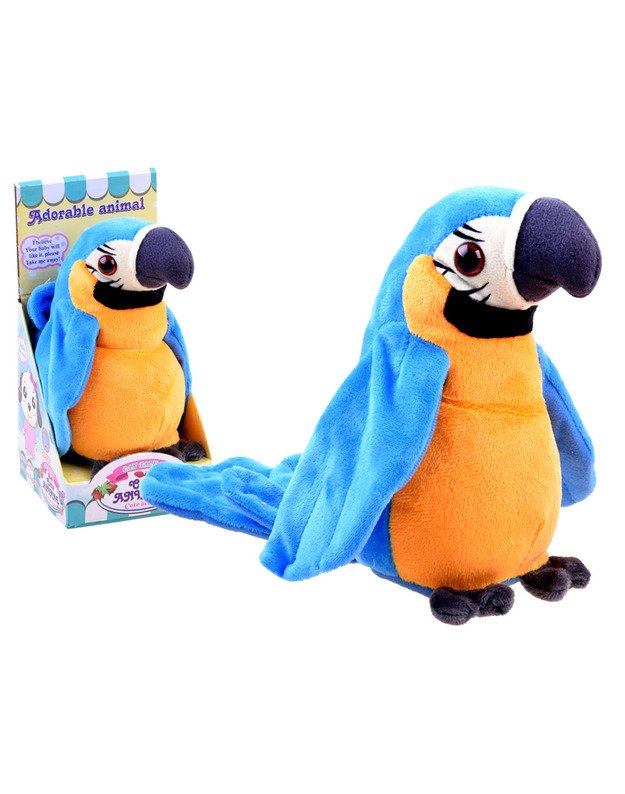 The prattler parrot repeats saying reptile words ZA3887