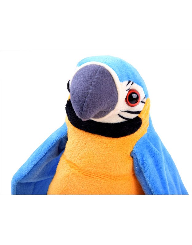 The prattler parrot repeats saying reptile words ZA3887