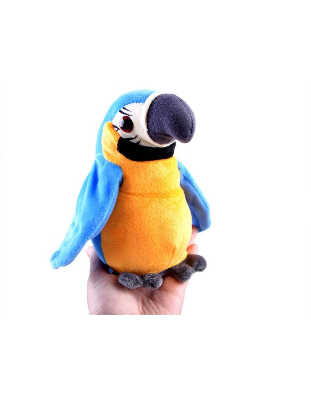 The prattler parrot repeats saying reptile words ZA3887