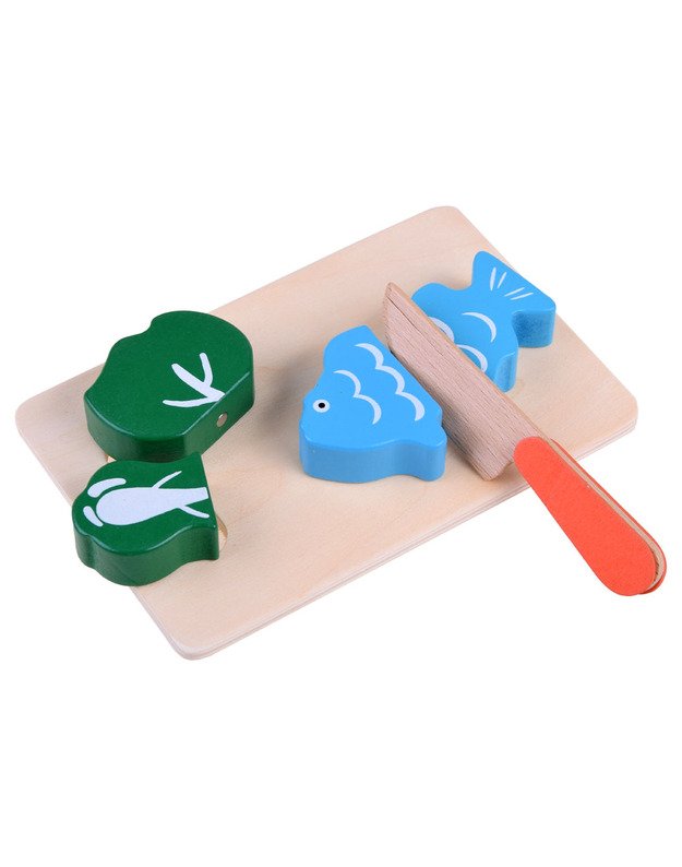 Wooden vegetables, fruits, magnetic box ZA4121