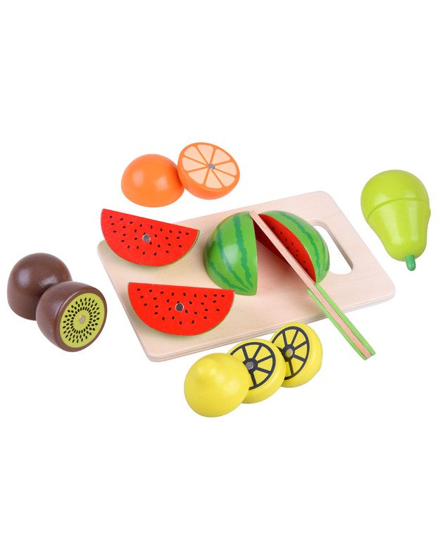 Wooden vegetables, fruits, magnetic box ZA4121