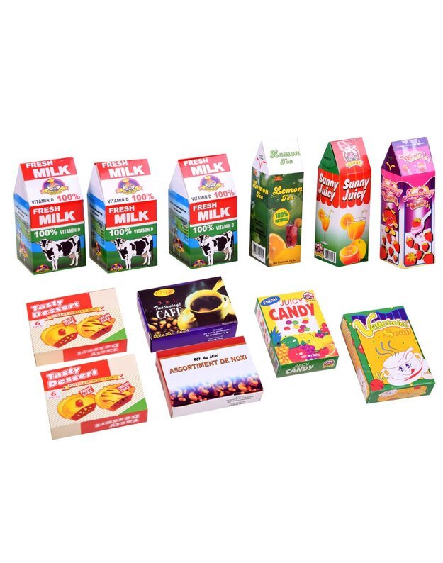 Food products to play Kitchen 120 pcs ZA3382