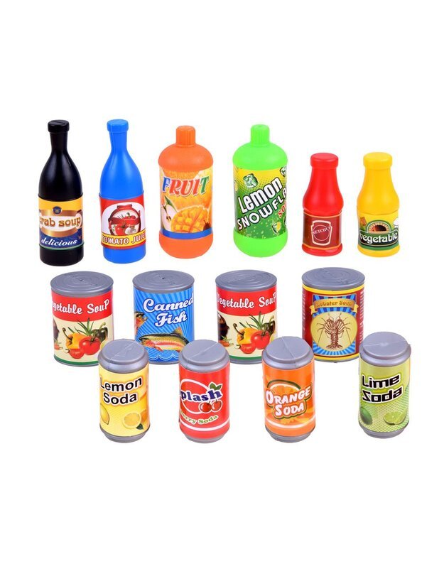 Food products to play Kitchen 120 pcs ZA3382