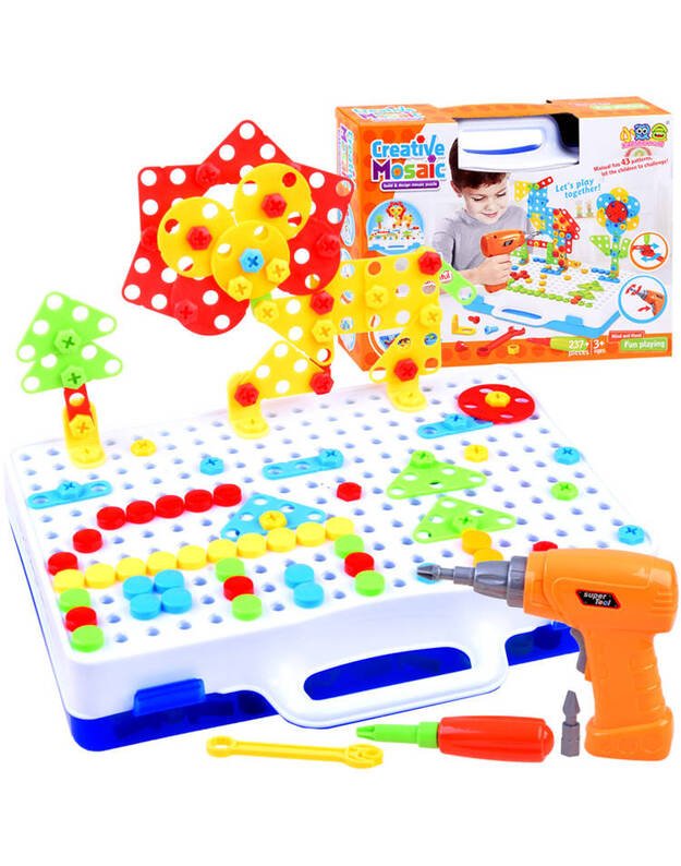 Creative set of blocks 237 ele ZA3969 screwdriver