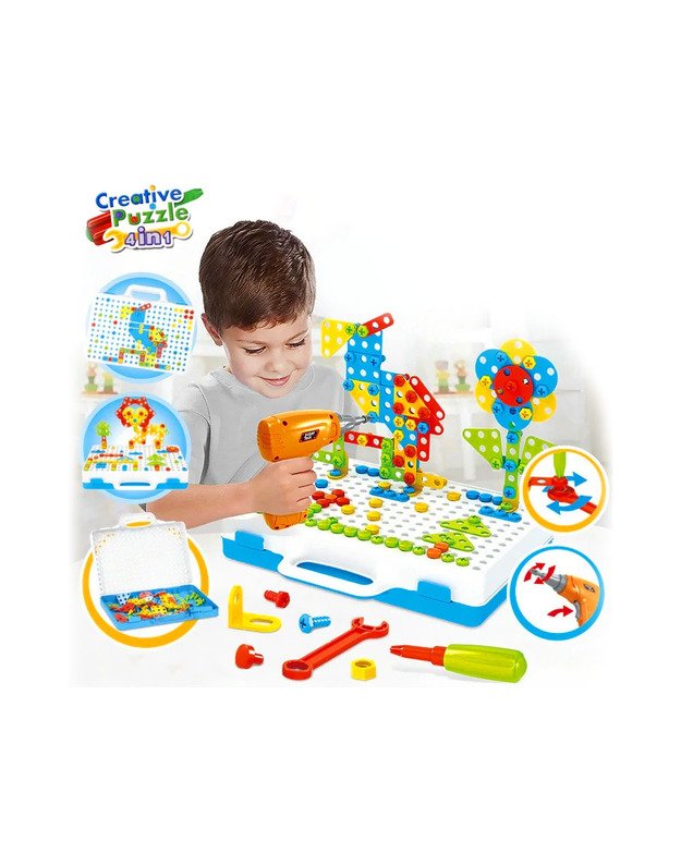 Creative set of blocks 237 ele ZA3969 screwdriver