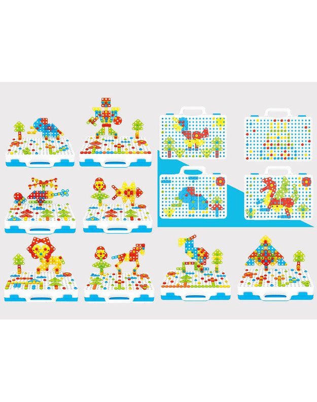 Creative set of blocks 237 ele ZA3969 screwdriver