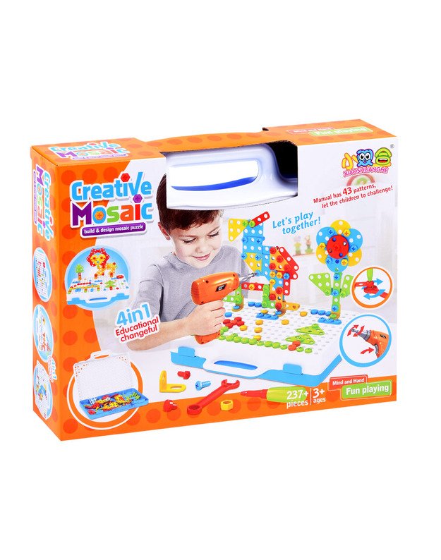 Creative set of blocks 237 ele ZA3969 screwdriver