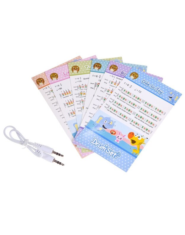 Big Drums 5 drums light sound IN0110