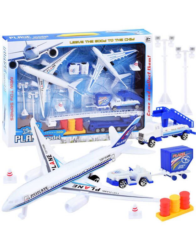AIRPORT set, planes, vehicles, models ZA3893