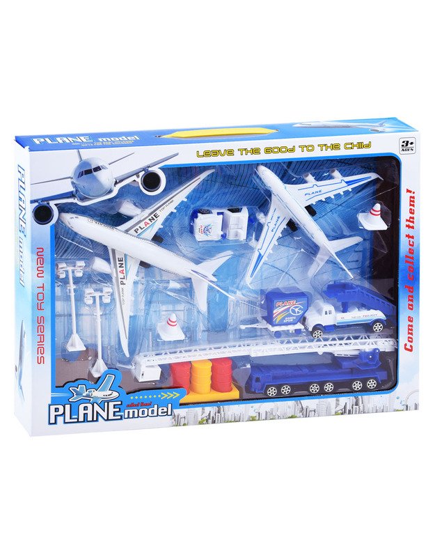 AIRPORT set, planes, vehicles, models ZA3893
