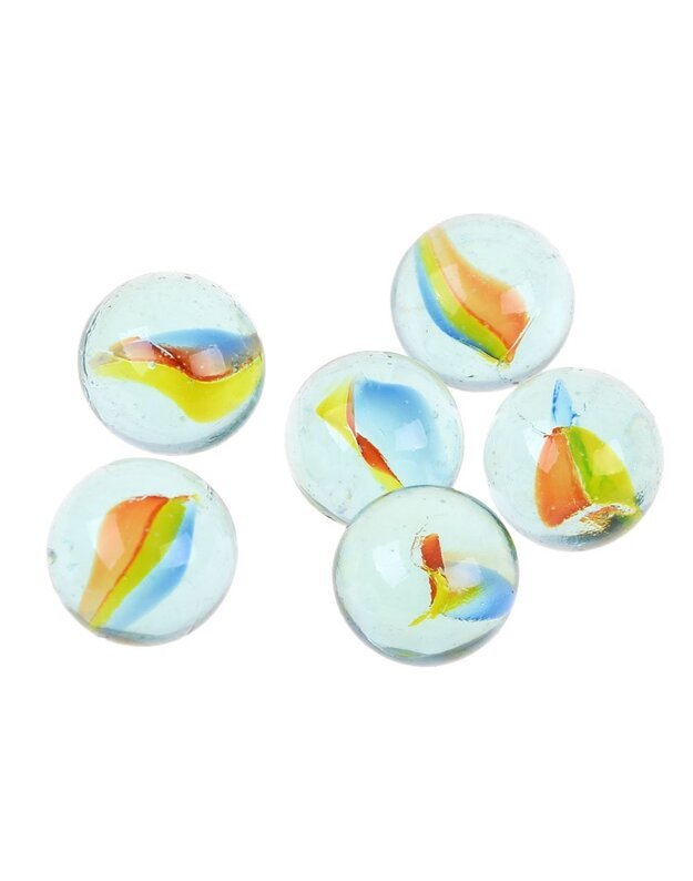 Colorful marble blocks track for balls 152ele ZA3228