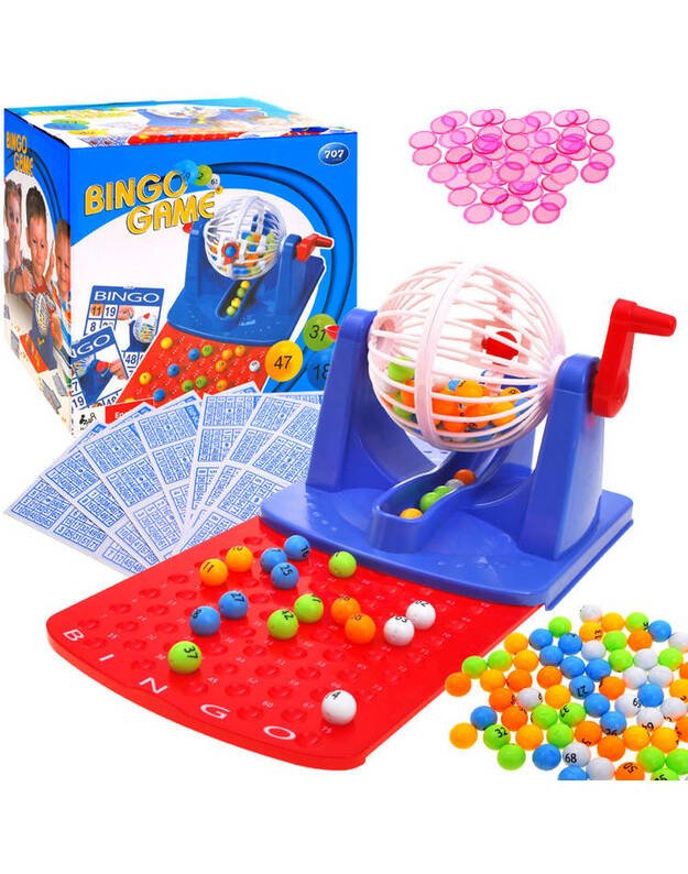 BINGO Educational Numerical Family Game GR0251