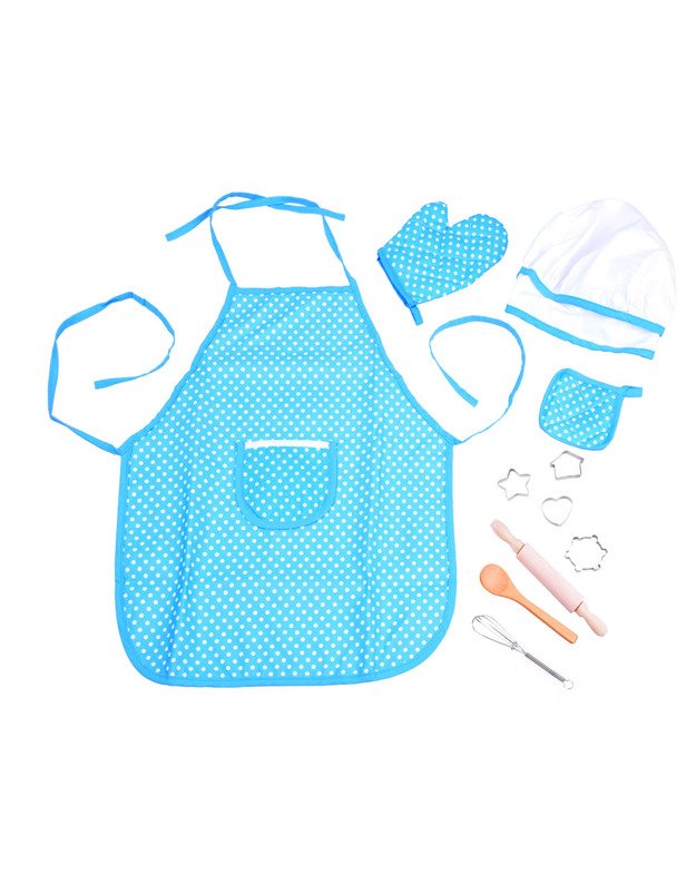 A set of apron for chef s rolling pin hat glove akce ZA2817