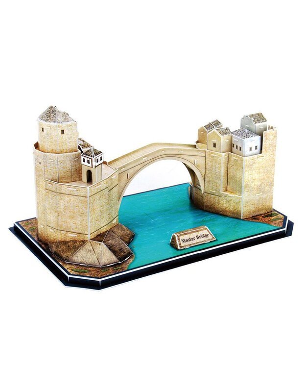  3D Puzzle Old Bridge in Mostar 64 pieces ZA2900