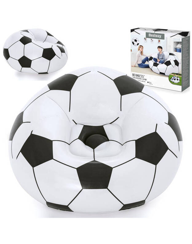 Bestway Inflatable seat FOOTBALL pouf 75010