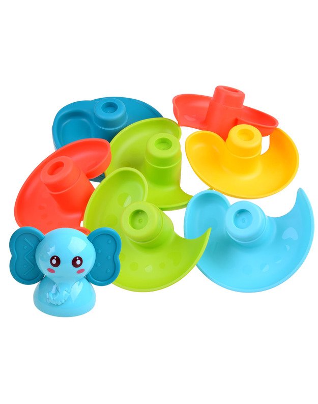 Track Slide Pyramid Elephant with balls ZA3805