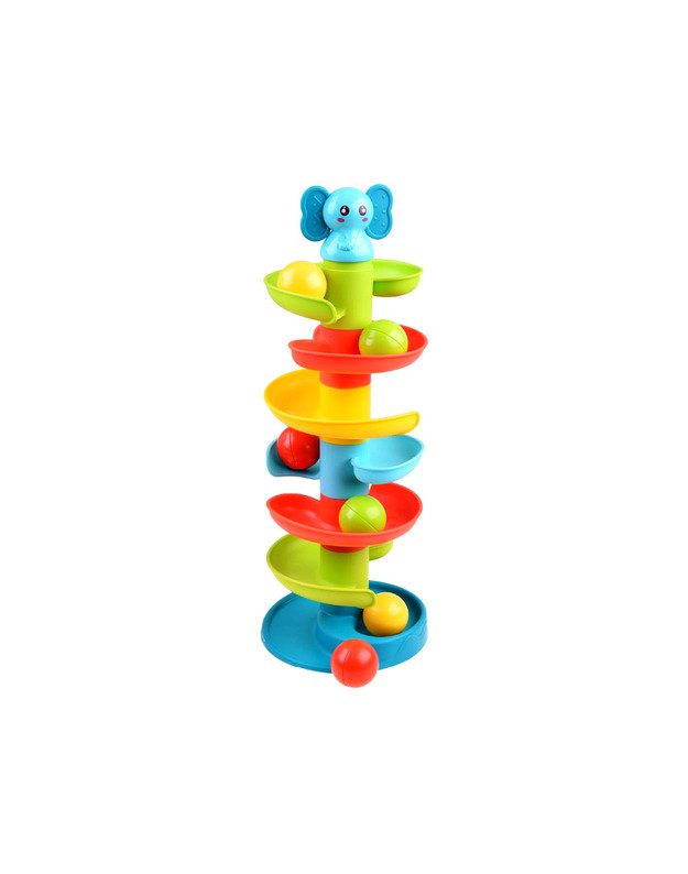 Track Slide Pyramid Elephant with balls ZA3805