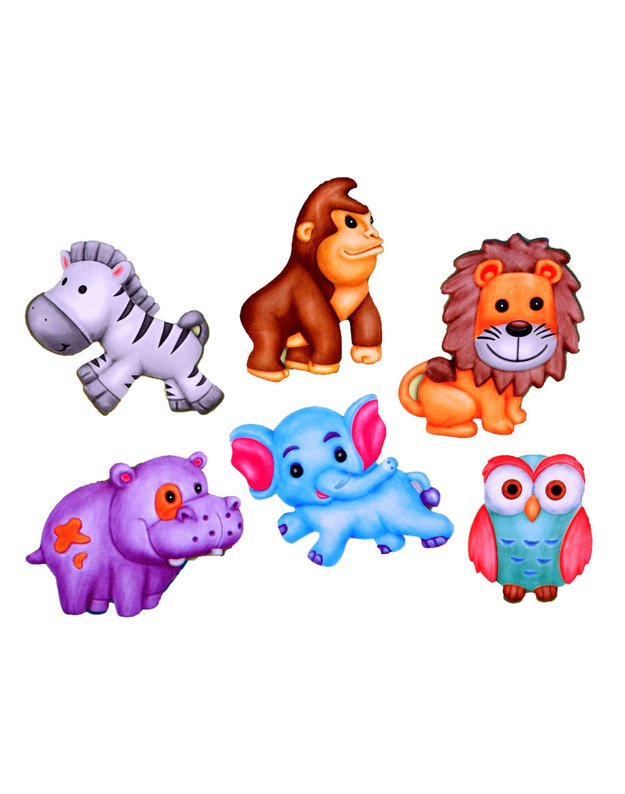 Make a fridge magnet PET Safari ZA3770