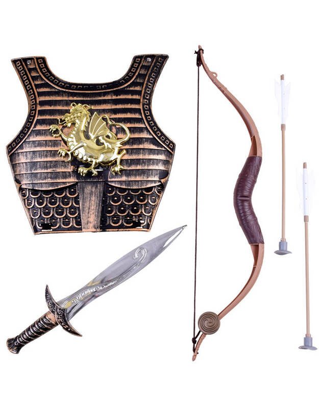 Set Bow, sword, armor for the archer ZA3936