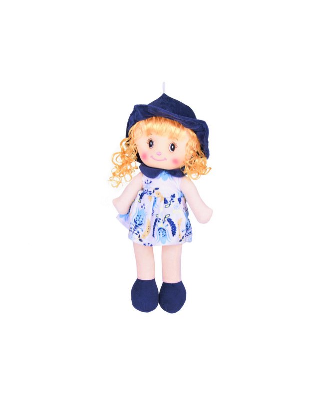 A soft rag doll with a hat ZA 3866