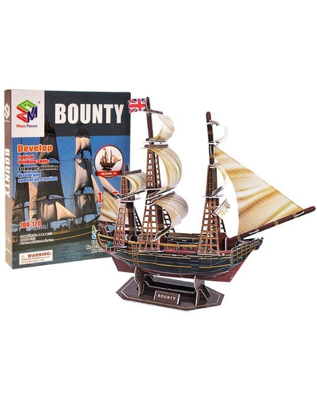 3D Puzzle ship Bounty sea ship ZA2599