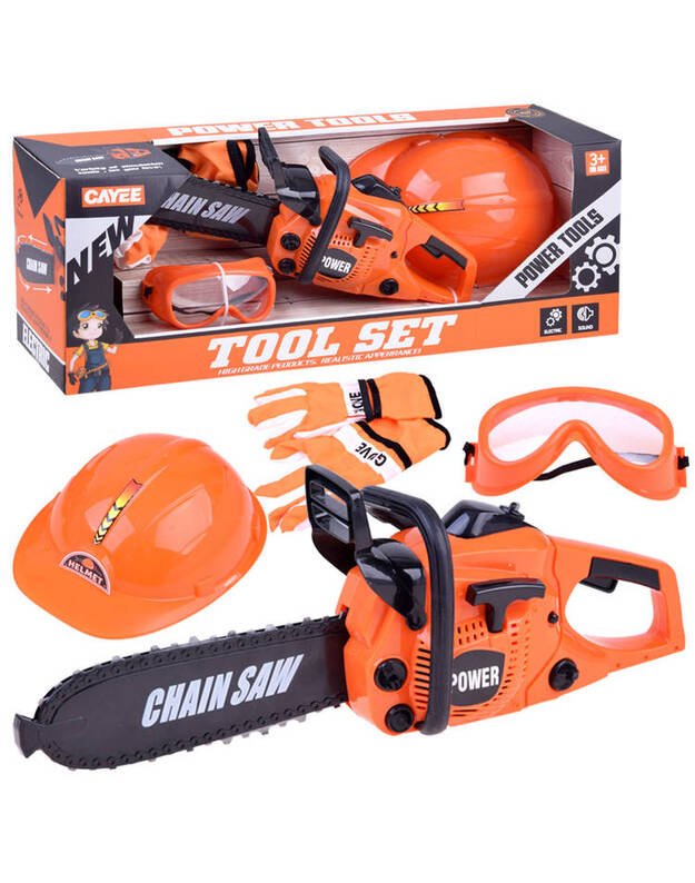 Set of small woodcutter SAW helmet accessories ZA2895