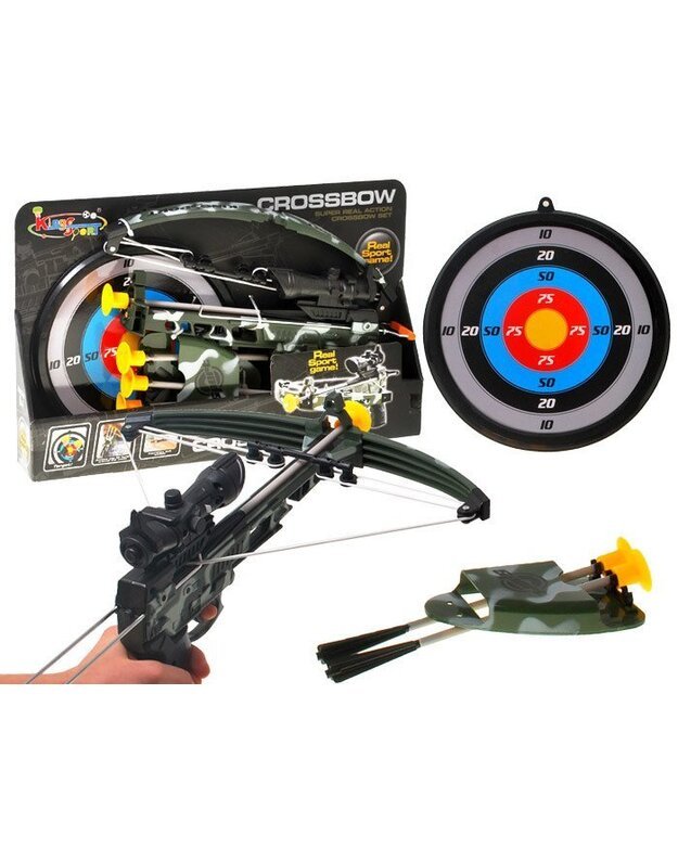 CROSSBOW with laser sighting + DISC ZA0698