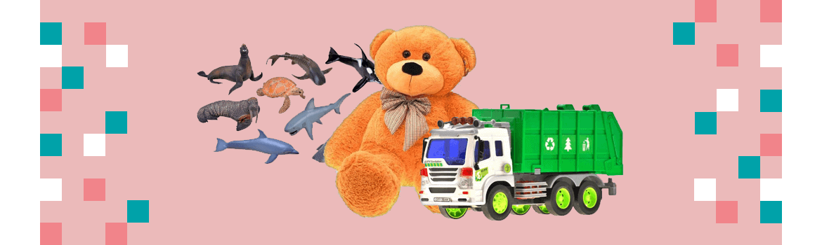 Žaislai vaikams nuo vienerių iki dviejų metų amžiaus (12 - 24 mėnesių amžiaus)