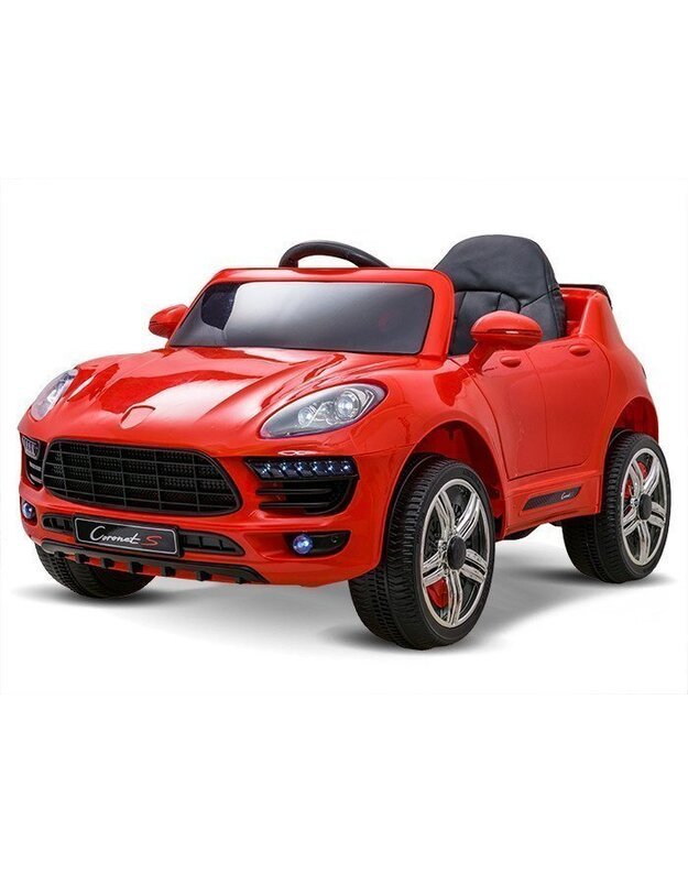 Vaikiškas sportinis elektromobilis  - raudonas